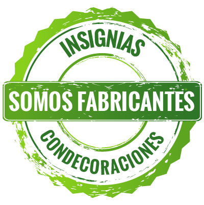 Somos fabricantes de insignias y condecoraciones